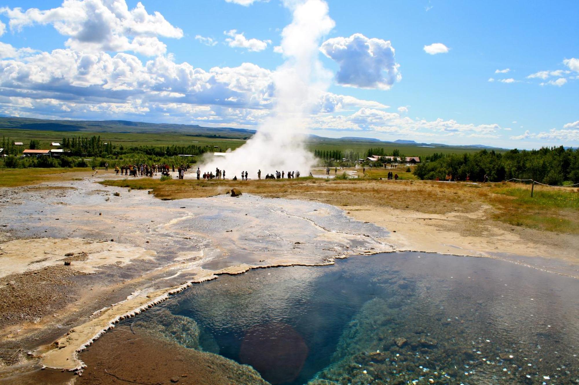 Litli Geysir Hotel Haukadalur Buitenkant foto